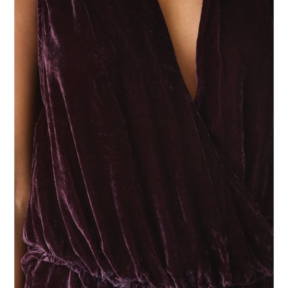 COPY - Young Fabulous & Broke Juliete Velvet Dress - Picture 7 of 8